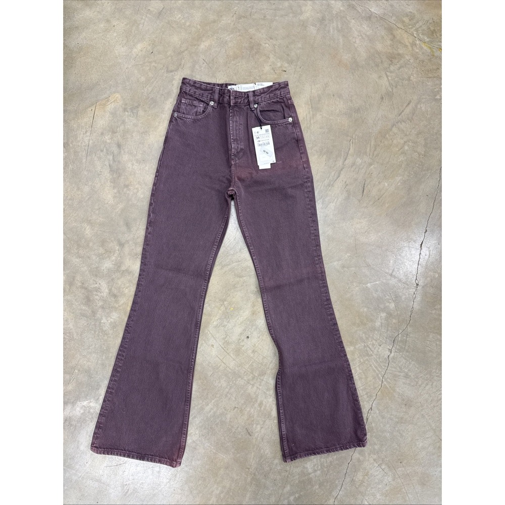 Zara High Rise Flare